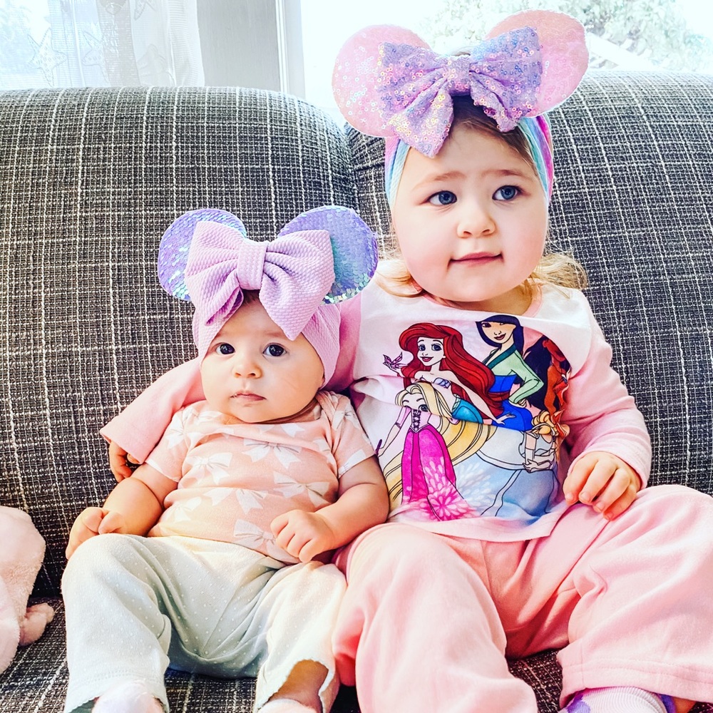 Minnie Inspired baby/toddler headband bows bundle - Picture 3 of 3